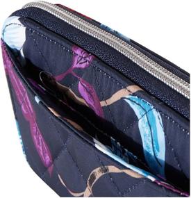 img 1 attached to 👛 Stylish and Secure: Discover the Vera Bradley Performance Twill Accordion Wristlet with RFID Protection