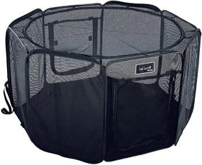 img 3 attached to Convenient Portable Pop Up Pet Playpen Tent: Ideal for Puppies, Cats, Dogs, and Training