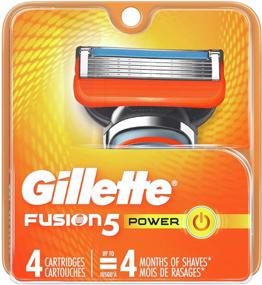 img 4 attached to Gillette Fusion5 Men's Razor Blade Refills, Pack of 4