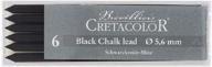 🎨 cretacolor artist lead black chalk 6/pack: superior quality for artists logo