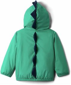 img 3 attached to 🧥 Познакомьтесь с детскими куртками и плащами Columbia Toddler Kitterwibbit Emerald для мальчиков в колледжском стиле!