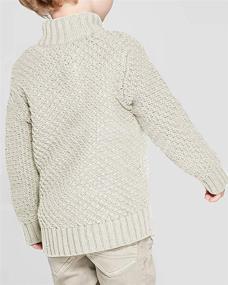 img 1 attached to 👕 Makkrom Pullover Sweaters: Stylish Turtleneck Comfort for Boys' Clothing - A Must-Have Sweater Collection