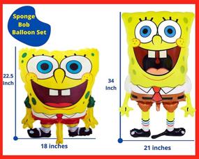 img 1 attached to 🎉 Spongebob Squarepants Party Supplies: 39PCS Balloons for Kids Birthday, Baby Shower, and Theme Parties