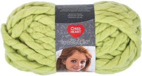 img 3 attached to Red Heart E848 7630 Irresistible Yarn Chartreuse