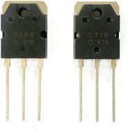 todiys silicon transistors 2sb688 2sd718 logo