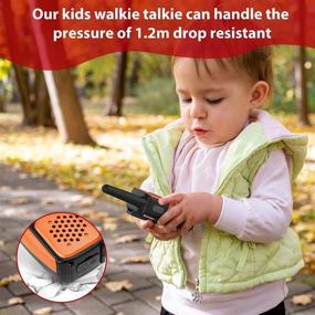 img 1 attached to Utooby Rechargeable Easy Walkie Talkie with 12X1000Mah Battery Ideal for Thanksgiving Gathering