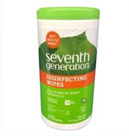 seventh generation disinfecting 🌿 wipes, 70 count, 2 pack logo