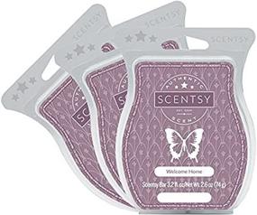 img 4 attached to Scentsy Welcome Home Wax Melts - 3.2oz Bar, Wickless Candle Tarts Warmer - 3-Pack (3)