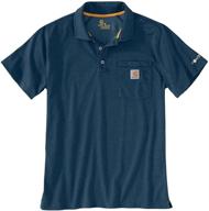 👕 carhartt delmont карманный футболка из хлопка с силой логотип