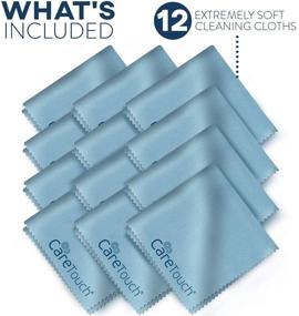 img 1 attached to Care Touch Microfiber Cleaning Cloths