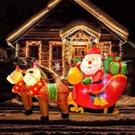 kyerivs christmas inflatables decorations reindeer logo