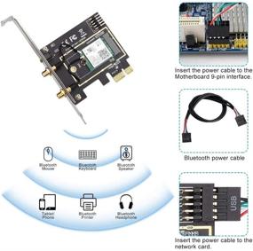 img 1 attached to ZEXMTE Wireless Bluetooth 802 11Ax Ultra Low