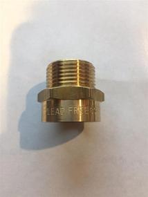 img 1 attached to Versatile Threaded Female to Male Fitting Adapter: the Perfect Coupling Solution