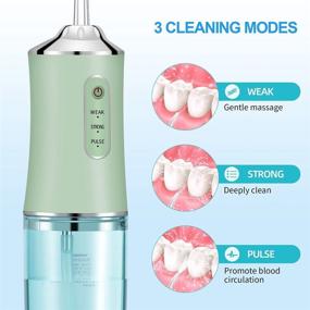 img 1 attached to Irrigator Rechargeable Waterproof Detachable Cleanable Oral Care