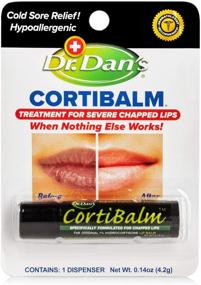 img 2 attached to 👄 Cortibalm by Dr. Dan - 6 Pack for Dry, Cracked Lips - Intensive Healing Lip Balm for Severely Chapped Lips - Unisex Lip Care for Men, Women, and Children