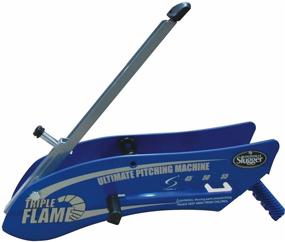 img 3 attached to Enhance Your Pitching Skills with the Louisville Slugger Triple Flame Hand Held Pitching Machine