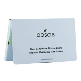 img 4 attached to 🌿 Boscia Clear Complexion Blotting Linens: Vegan, Cruelty-Free, Natural Willow Bark Sheets for Acne-Prone Skin (100 Sheets)