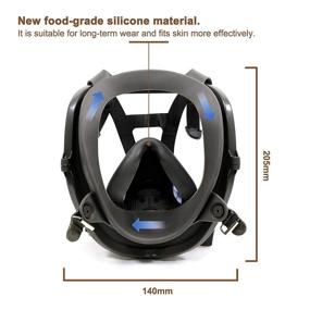 img 3 attached to 🪡 Advanced Respirator for Reliable Dust Proof Mechanical Polishing Protection