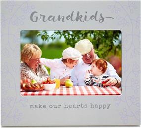 img 4 attached to 🌼 MIMOSA MOMENTS: Heartwarming Grandkids Expressions Picture Frame for 6x4" Photo