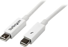 img 4 attached to StarTech Com 0 5M White Thunderbolt Cable