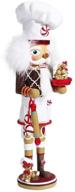 🍪 kurt s. adler 15.5-inch hollywood gingerbread chef nutcracker - multi-colored delight! logo