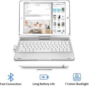 img 2 attached to IPad 9Th Generation Case Keyboard 2021