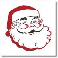 3drose ht_60326_3 santa cartoon transfer logo