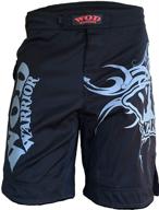 wod warrior shorts 3 0 red men's clothing in active logo