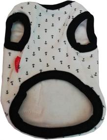 img 3 attached to 🐶 Stylish Mini Dog Vest: Spring/Summer Newborn Puppy Clothes for Small Pets - XXS/XS Sizes & Teacup Fit!