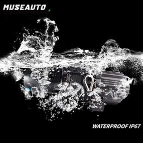 img 2 attached to Мощные комплекты для электрического лебедки 12V: грузоподъемность 4500 фунтов, синтетические тросы, буксировка ATV/UTV для внедорожных прицепов; безпроводной пульт дистанционного управления и крепежная пластина в комплекте.