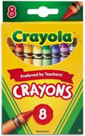 🖍️ crayola crayons 8 colors, triple pack logo