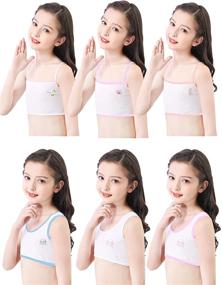 img 4 attached to 🌸 LendoU5 Pack Training Little Cushion - 2 Pink Women's Clothing for Lingerie, Sleep & Lounge: Style, Comfort & Support Combined!