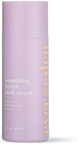 img 4 attached to Evereden Nourishing Stretch Mark Cream 4.0 fl oz. - Clean & Unscented Pregnancy Skincare | Natural & Plant Based | Stretch Mark Prevention
