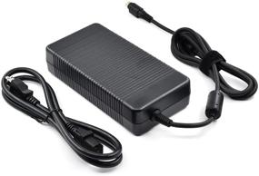 img 2 attached to 💡 New Replacement 330W Power AC Adapter for Clevo P370SM-A, MSI GT83VR, Asus ROG-GX700VO - High Performance 19.5V 16.9A Power Supply ADP-330AB B - 4 Holes Connector