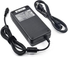 img 3 attached to 💡 New Replacement 330W Power AC Adapter for Clevo P370SM-A, MSI GT83VR, Asus ROG-GX700VO - High Performance 19.5V 16.9A Power Supply ADP-330AB B - 4 Holes Connector