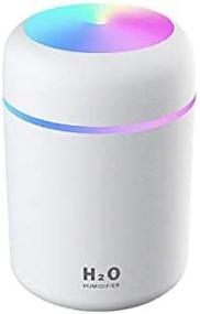 img 1 attached to Portable Colorful Humidifier Essential Diffuser