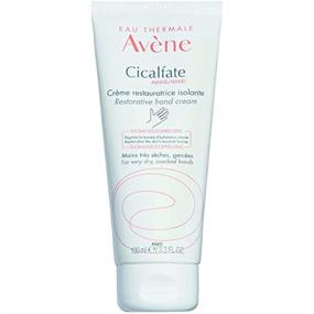 img 4 attached to 💧 Оживите сухие, треснувшие руки с кремом для рук Eau Thermale Avene Cicalfate - Интенсивное питание, 3.3 унции.