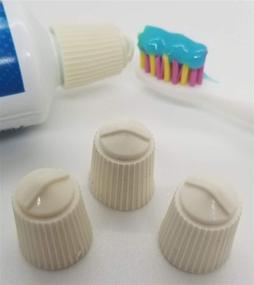 img 4 attached to 🧴 3 Pack TOP CAP: The Authentic Self-Closing Dispenser Cap for Squeezable Products