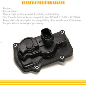 img 2 attached to Throttle Position Escalade Cadillac 12570800