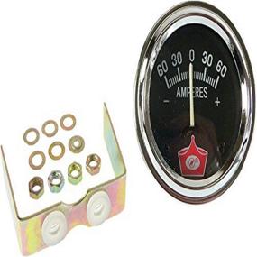 img 1 attached to DB Electrical 640-01026 60 Amp Amperage Gauge- Multi-Purpose Indicator for Farm Tractors, Autos, and Marine Vehicles