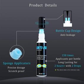 img 3 attached to 🌫️ LifeArt Anti Fog Spray: Clear Vision for Swim, Ski, Snorkel & Dive Masks - Fog-Free & Streak-Free | Unscented, Alcohol & Ammonia Free (1 Bottle)