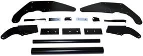 img 3 attached to 🚗 Enhance Your Vehicle's Protection with WARN 29753 Trans4mer Grille Guard in Black