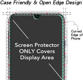 img 1 attached to 📱 2-пакет KATIN Закаленное стекло защитной пленки для экрана Samsung Galaxy A10e/A10E - Без пузырей, 9H твердость, Простая установка