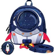 🎒 детский рюкзак yisibo с системой против потери с безопасной поводком - рюкзак для мальчиков, девочек и младенцев логотип