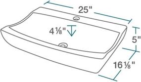 img 2 attached to V2302 Белый фарфоровый сосуд, хромированный ансамбль