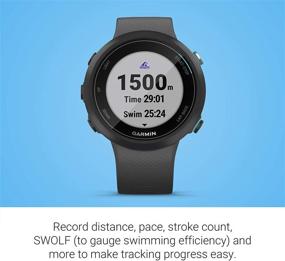 img 1 attached to Garmin Swim 2: Усовершенствованные GPS-часы для плавания с мониторингом сердечного ритма под водой.