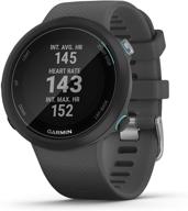 garmin swim 2: усовершенствованные gps-часы для плавания с мониторингом сердечного ритма под водой. логотип