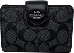 img 4 attached to 💼 Classic Coated Medium Corner Wallet: A Stylish Addition to Women's Handbags & Wallets Collection