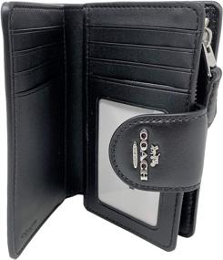 img 1 attached to 💼 Classic Coated Medium Corner Wallet: A Stylish Addition to Women's Handbags & Wallets Collection