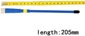 img 2 attached to TWAYRDIO FP761 Colorful Replacement SMA Male 2M 70CM VHF UHF Radio Antenna For WouXun KG-UV8D TYT TH-F8 TH-UVF9 TH-UV3R Kenwood Ham Radio 1 Pack